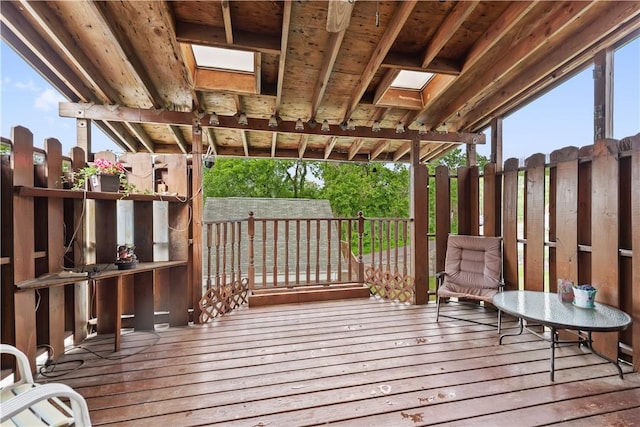 245 Martsolf Ave, West View, PA 15229 - view of wooden terrace
