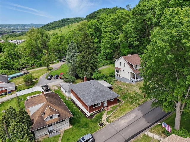 259 Allison Ave, Emsworth, PA 15202 - drone / aerial view of a heavily wooded area