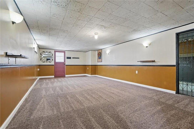259 Allison Ave, Emsworth, PA 15202 - below grade area featuring carpet flooring and baseboards