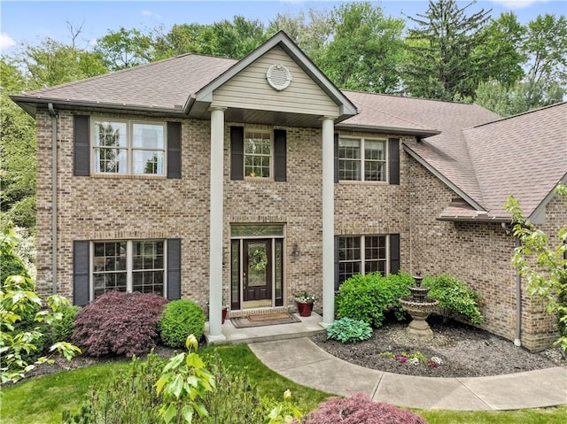 321 Ivy Dr, Pine Twp Nal, PA 15044 - greek revival house featuring roof with shingles and brick siding