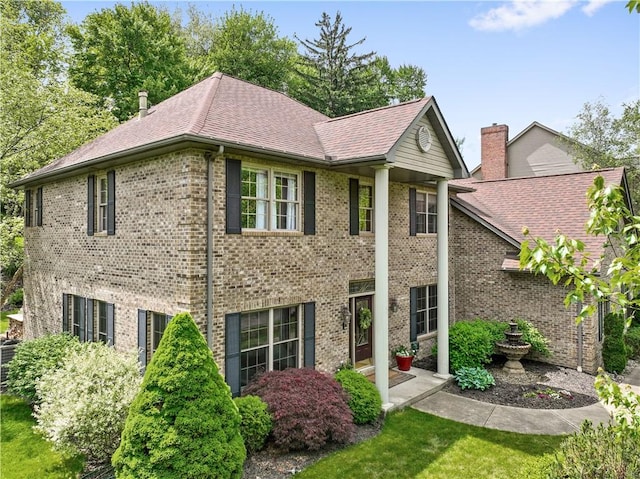 321 Ivy Dr, Pine Twp Nal, PA 15044 - view of front of property featuring a shingled roof and brick siding