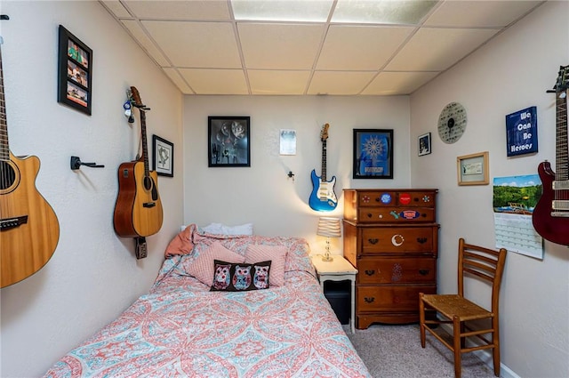 34 Max St, Hempfield Twp Wml, PA 15601 - bedroom featuring a paneled ceiling and carpet floors