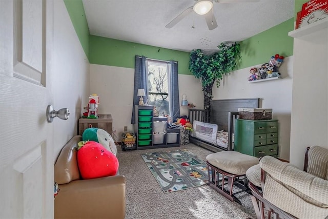 346 Pine St, Ambridge, PA 15003 - bedroom with carpet flooring and a ceiling fan