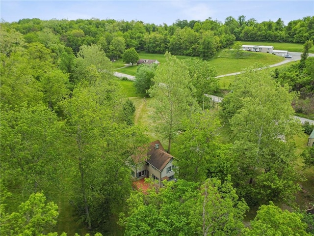 431 Scenic Dr W, Pike Run Twp, PA 15427 - bird's eye view of a heavily wooded area