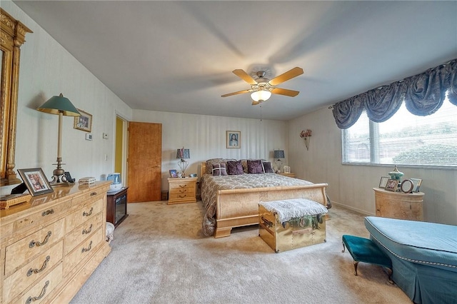 3098 Clay Pike St, Sewickley Twp, PA 15637 - bedroom featuring light colored carpet and ceiling fan