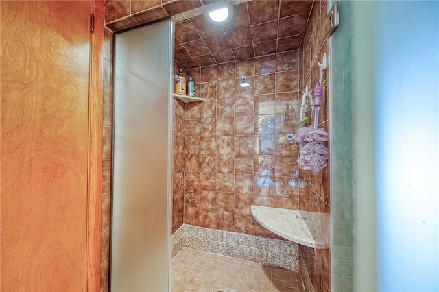 3098 Clay Pike St, Sewickley Twp, PA 15637 - bathroom featuring a tile shower