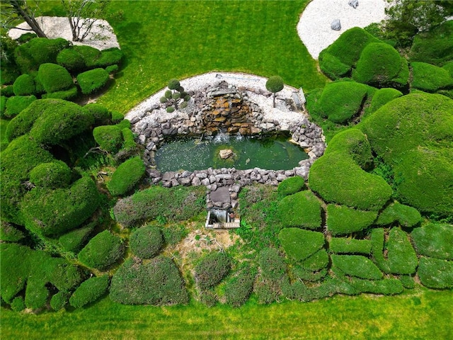 3098 Clay Pike St, Sewickley Twp, PA 15637 - aerial view of property and surrounding area featuring a garden pond