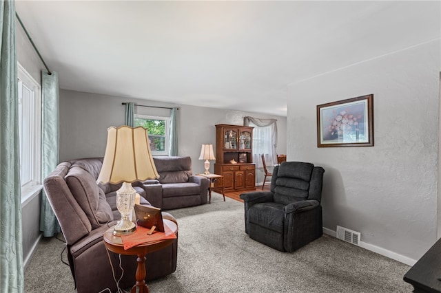 1332 Rte 519, North Strabane, PA 15330 - living area featuring carpet flooring and baseboards