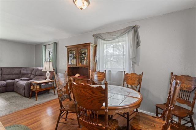 1332 Rte 519, North Strabane, PA 15330 - dining room featuring wood finished floors