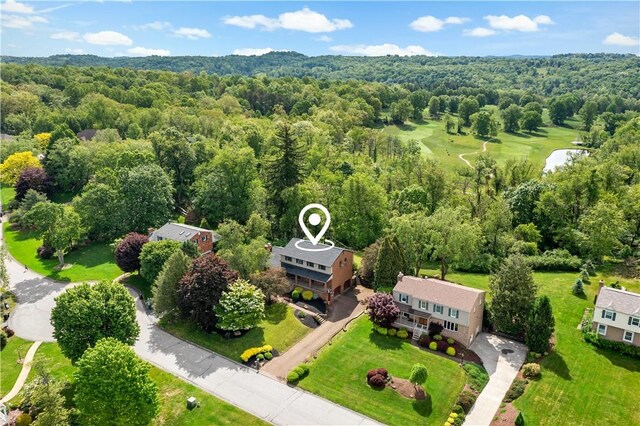 4117 Kellington Ct, Murrysville, PA 15668 - aerial view of a forest