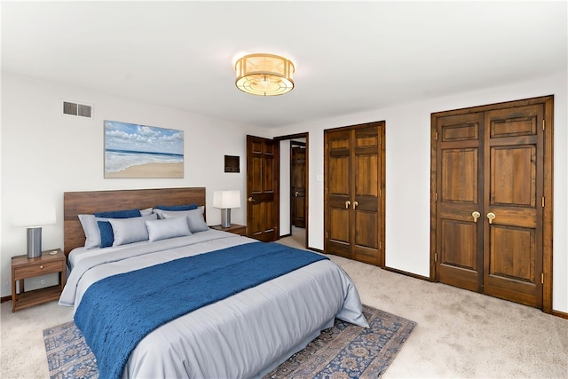 4117 Kellington Ct, Murrysville, PA 15668 - bedroom with light colored carpet and two closets