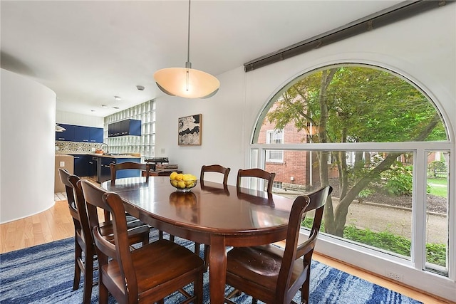 2219 Beechwood Blvd, Squirrel Hill, PA 15217 - dining space with wood finished floors