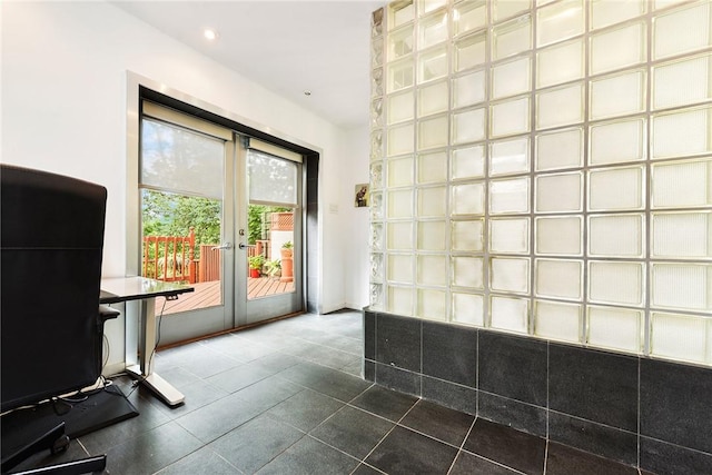 2219 Beechwood Blvd, Squirrel Hill, PA 15217 - entryway with french doors