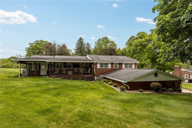1509 Ingomar Heights Rd, Franklin Park, PA 15237 - rear view of house with a yard