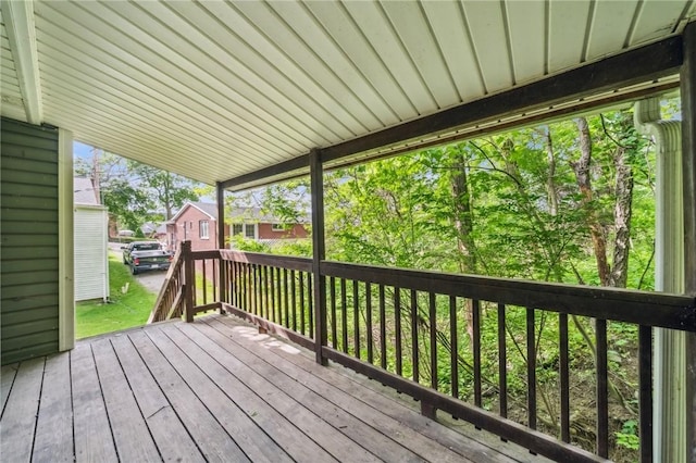 914 Western Ave, Jeannette, PA 15644 - view of wooden terrace