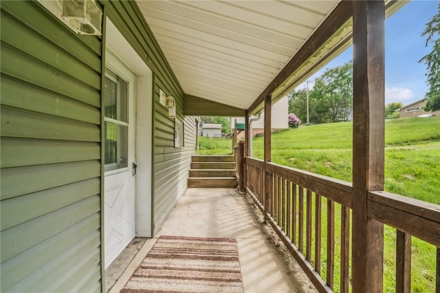 914 Western Ave, Jeannette, PA 15644 - porch featuring a yard