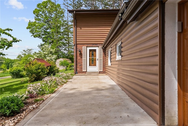 271 Harbison Rd, Buffalo Twp But, PA 16055 - doorway to property featuring brick siding