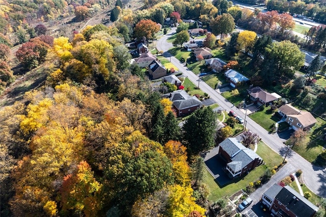 2612 Saybrook Dr, Churchill Boro, PA 15235 - aerial view of property and surrounding area with nearby suburban area