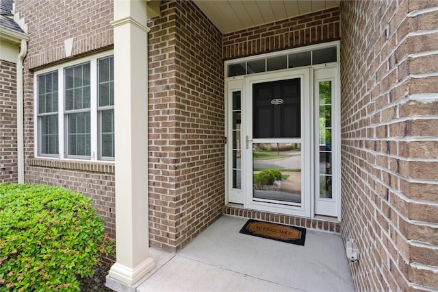 821 Westminster Ln, Cranberry Twp, PA 16066 - view of exterior entry featuring brick siding