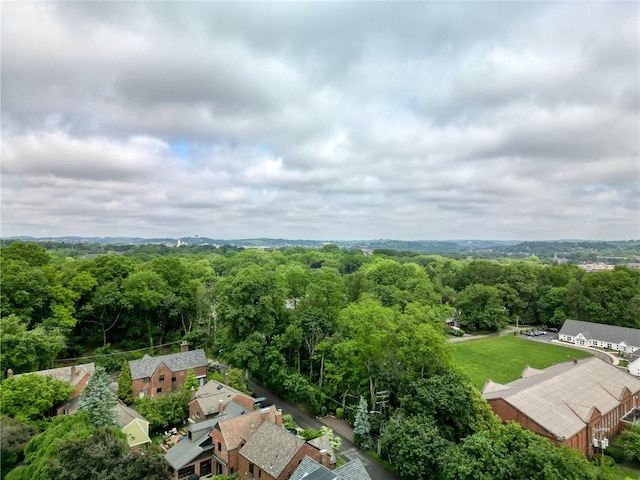 7533 Graymore Rd, Point Breeze, PA 15221 - drone / aerial view of a heavily wooded area