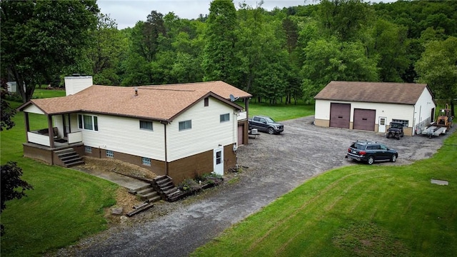 829 Saxonburg Rd, Jefferson Twp But, PA 16002 - view of subject property with a forest