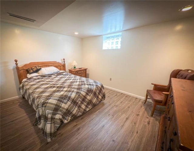 829 Saxonburg Rd, Jefferson Twp But, PA 16002 - bedroom featuring wood finished floors, baseboards, and recessed lighting