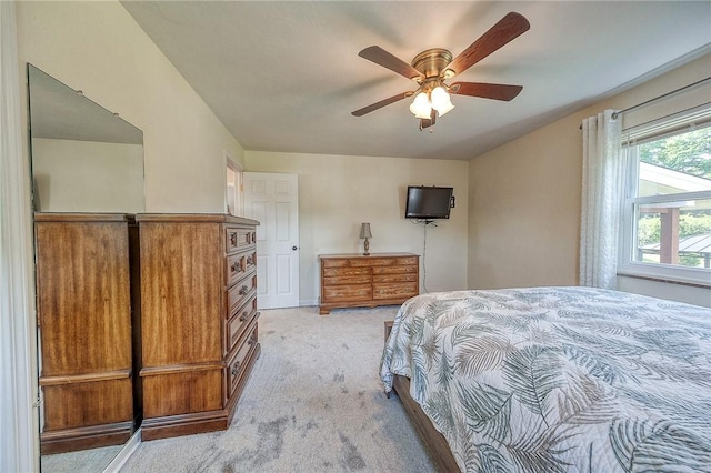106 Richard Dr, Ross Twp, PA 15237 - bedroom with light colored carpet and ceiling fan