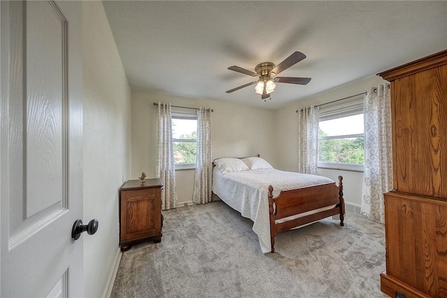 106 Richard Dr, Ross Twp, PA 15237 - bedroom with multiple windows, baseboards, and light colored carpet