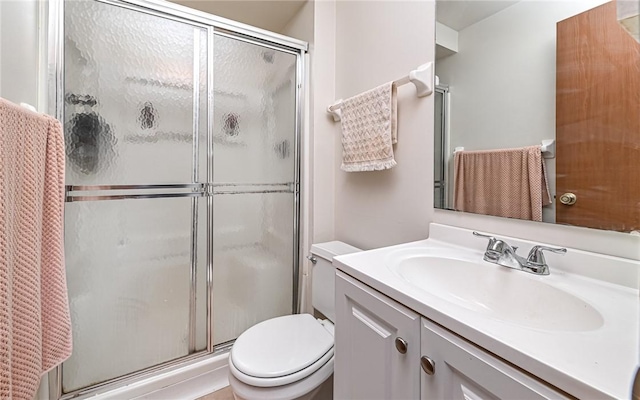 1556 Fairmont St, Wilkinsburg, PA 15221 - bathroom featuring toilet, a stall shower, and vanity