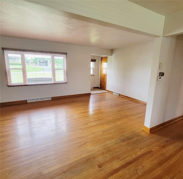 2216 Manor Dr, Manor Twp, PA 16226 - spare room with light wood-style floors and baseboards
