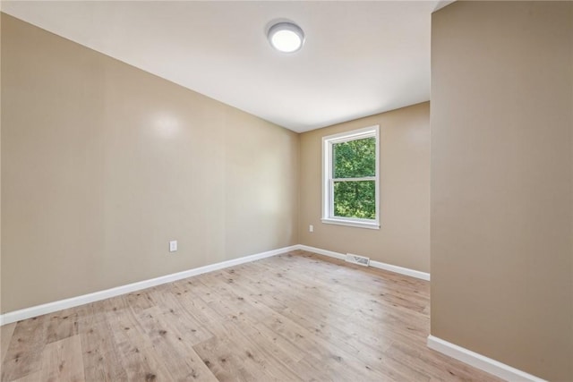 763 W Mountainview Rd, Bullskin Twp, PA 15610 - spare room featuring baseboards and light wood-style floors