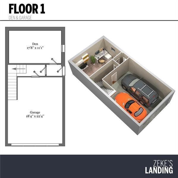 424 Clarence St, West End, PA 15211 - home floor plan