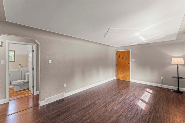 110 Steinbach Ln, Jefferson Hills, PA 15025 - unfurnished room with wood finished floors, baseboards, and a textured wall