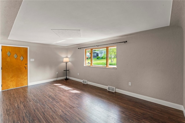 110 Steinbach Ln, Jefferson Hills, PA 15025 - unfurnished room featuring wood finished floors, baseboards, and a textured wall