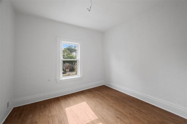 1519 Belasco Ave, Beechview, PA 15216 - spare room featuring wood finished floors and baseboards