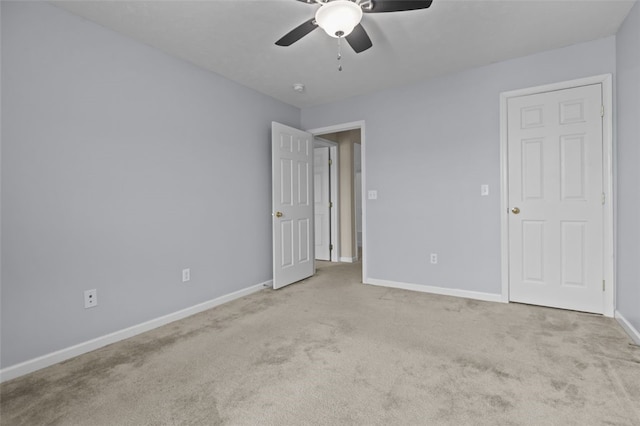 190 Southern Valley Ct, Adams Twp, PA 16046 - unfurnished bedroom featuring carpet, baseboards, and ceiling fan