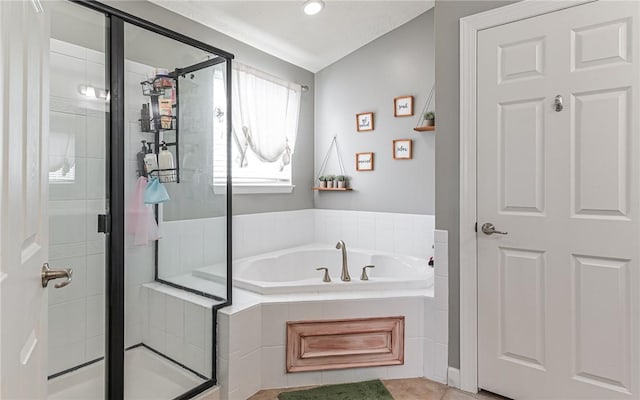 122 Brighton Ln, Adams Twp, PA 16046 - bathroom featuring a bath and a stall shower