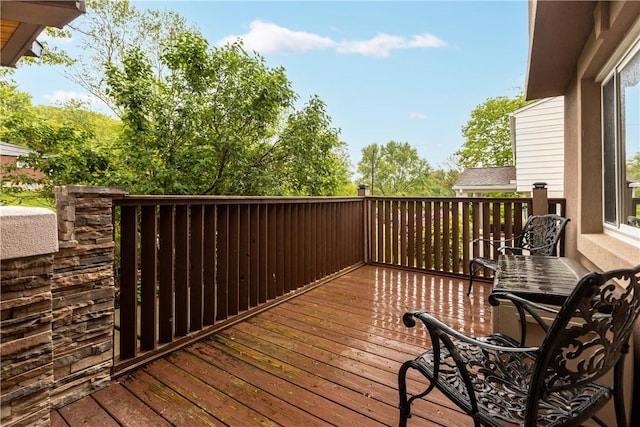 887 E Arcadia Dr, Mccandless, PA 15237 - view of wooden terrace