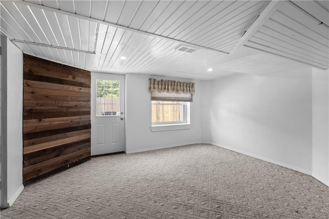887 E Arcadia Dr, Mccandless, PA 15237 - carpeted empty room with recessed lighting