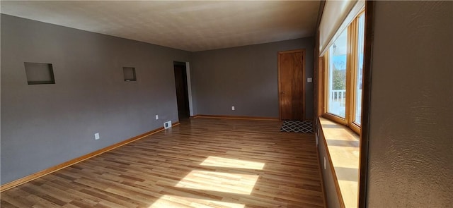 32 John Dr, Hanover Twp Wsh, PA 15021 - spare room with wood finished floors and baseboards