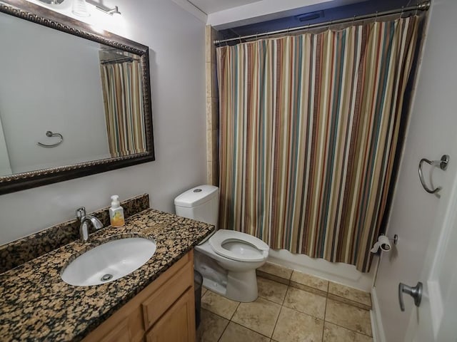 204 Biddle Ave, Regent Square, PA 15221 - full bathroom featuring toilet, vanity, and tile patterned flooring