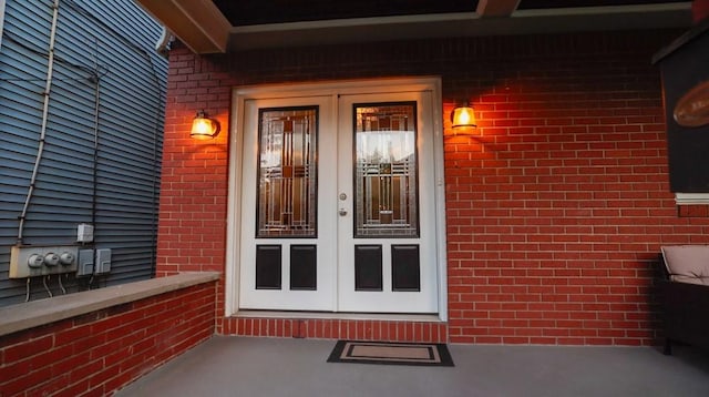 204 Biddle Ave, Regent Square, PA 15221 - entrance to property with french doors and brick siding