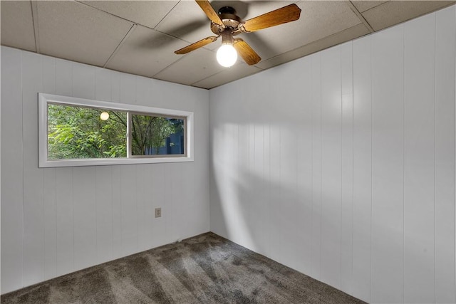 2914 5th Ave, Beaver Falls, PA 15010 - carpeted empty room featuring ceiling fan