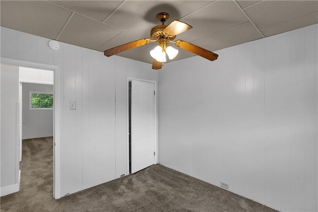2914 5th Ave, Beaver Falls, PA 15010 - unfurnished bedroom featuring carpet floors and ceiling fan