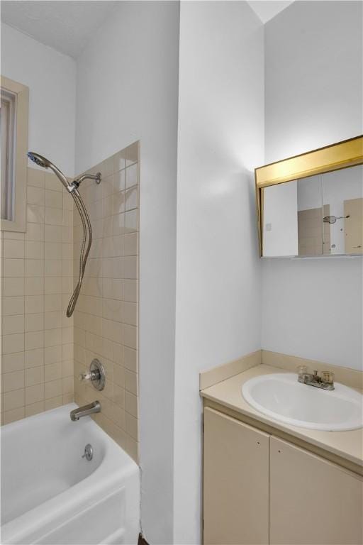 2914 5th Ave, Beaver Falls, PA 15010 - bathroom featuring vanity and bathing tub / shower combination