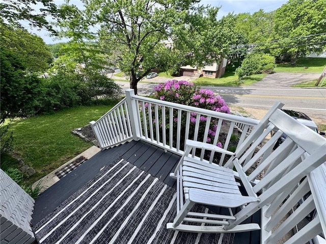 608 Wible Run Rd, Shaler, PA 15209 - view of wooden porch