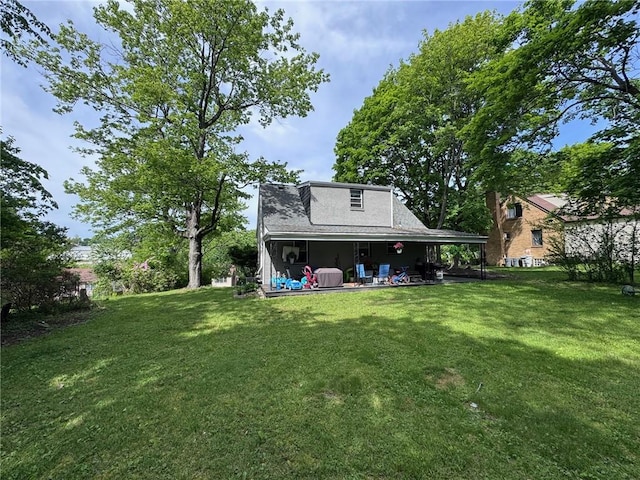 608 Wible Run Rd, Shaler, PA 15209 - rear view of property with a yard