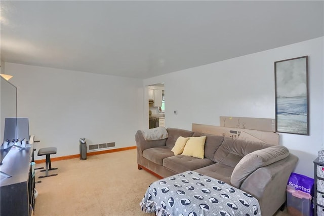 2 Sunnyside Dr, Braddock Hills, PA 15221 - living area featuring light colored carpet and baseboards
