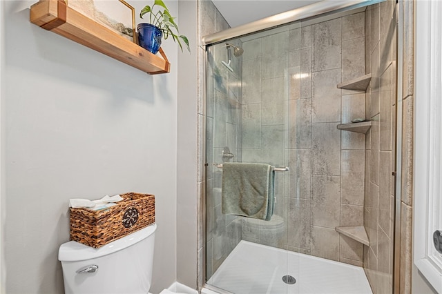161 Ridgeview Dr, Mccandless, PA 15090 - bathroom featuring toilet and a shower stall