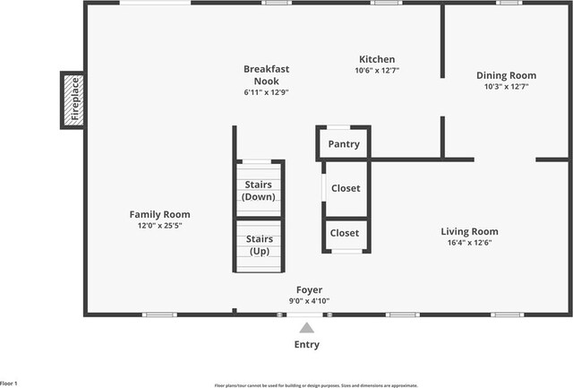 161 Ridgeview Dr, Mccandless, PA 15090 - floor plan / room layout